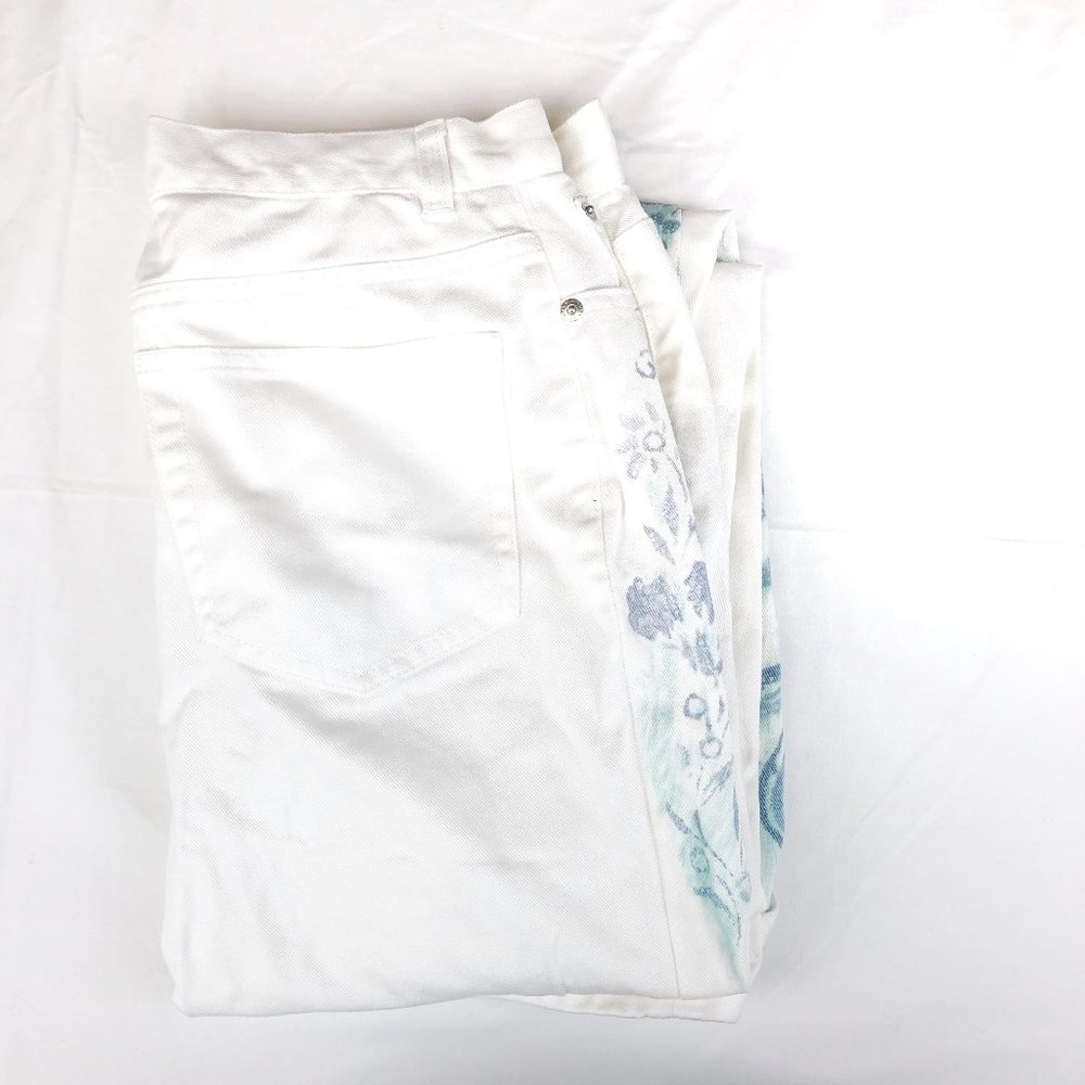 Lauren Ralph Lauren Womens Size 8 White Jeans